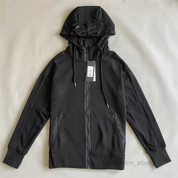 

cp Men's Hoodies Sweatshirts Cp Hooded Jackets Windproof Storm Cardigan Overcoat Fashion Company Hoodie Zip Fleece Lined Coat Men 13ilhv 1 HX5R, Black