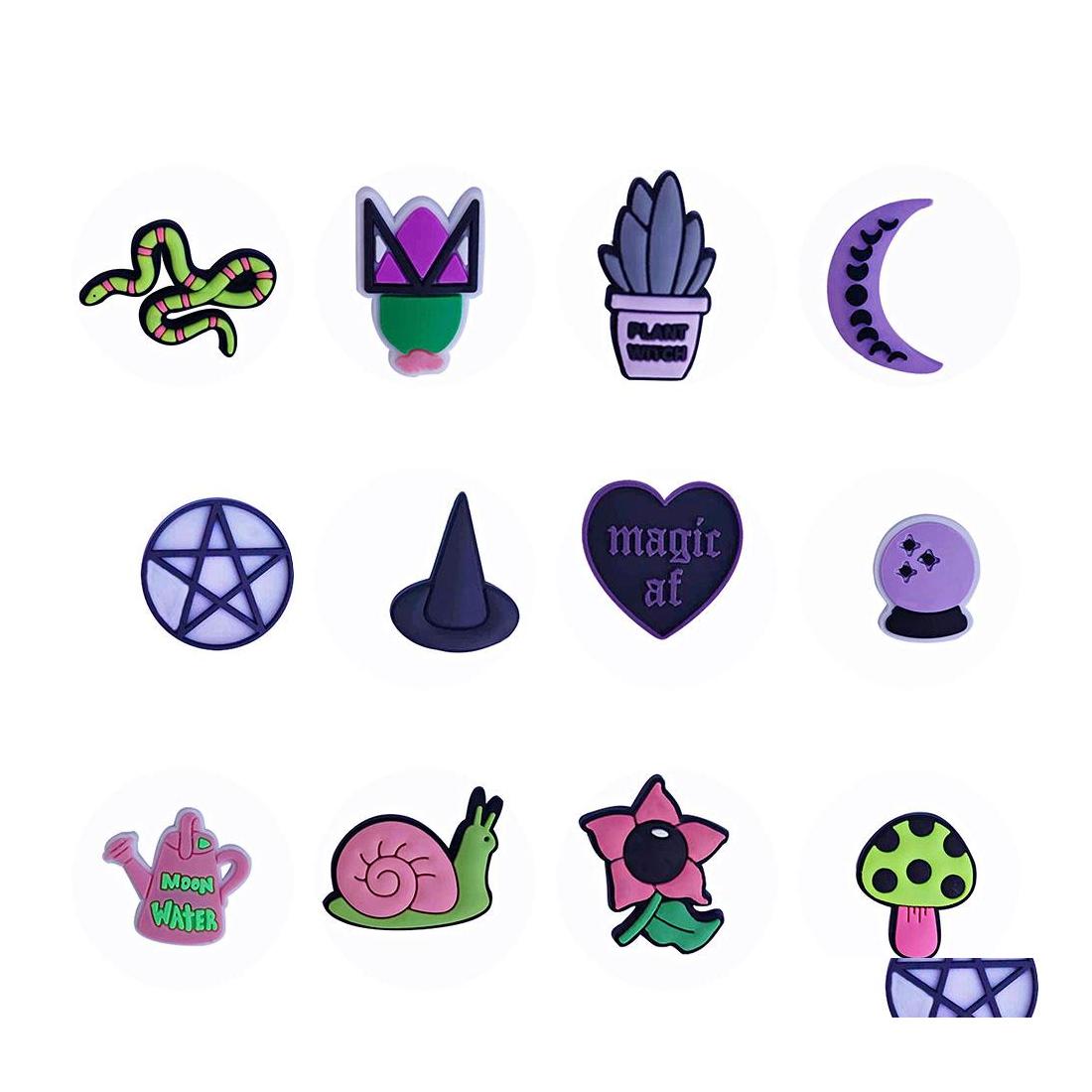 

Shoe Parts Accessories 100Pdd Cartoon Plants Stars Animals Pvc Charms Buckles Decoration Ornaments Jibbitz For Croc Shoes Fit Brac Dhmcz