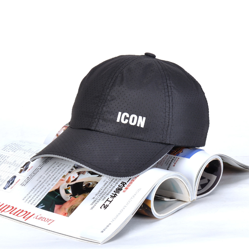 Beanie Skull Caps Net Cap Hommes et Femmes Été Version Coréenne du Sport Langue de Canard à Séchage Rapide Maille Mince Protection Solaire Ombrag
