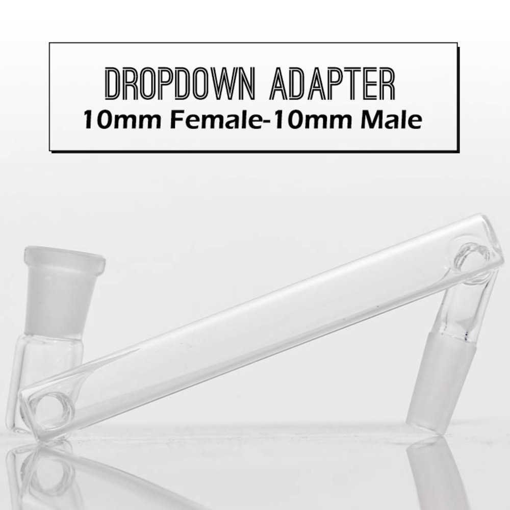 

Wholesale Glass Adapter 14mm/19mm Male to Male or Femal Joint Drop Down Multi Style