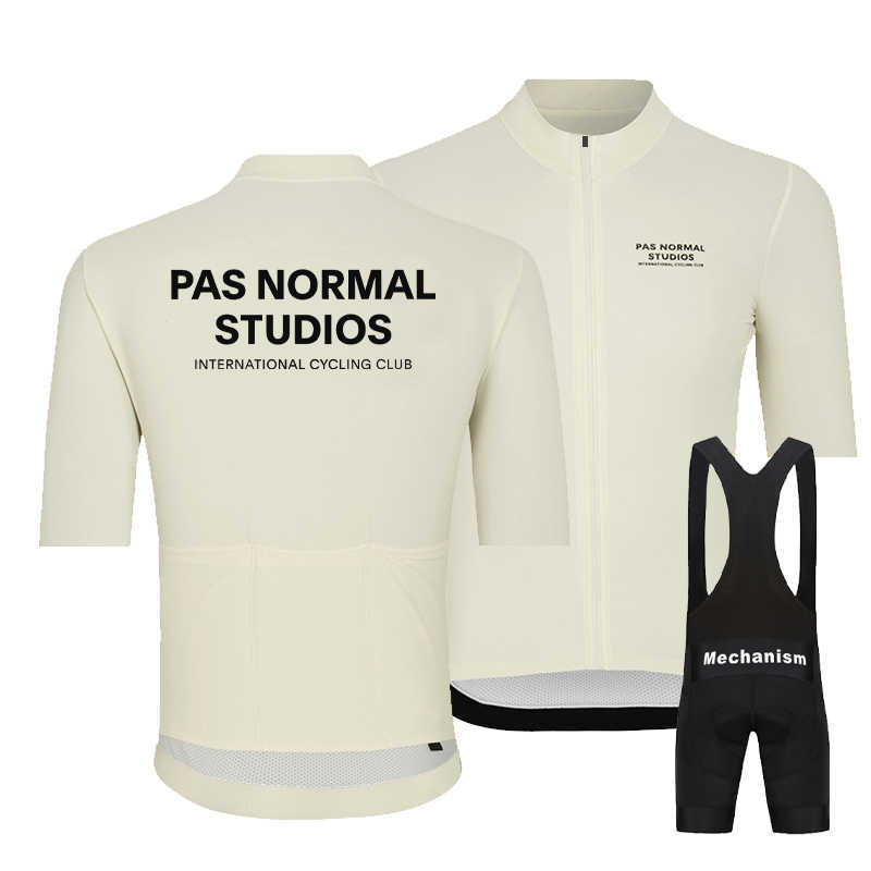 

Sets 2023 PNS NEW Summer Short Sleeve Jersey PAS NORMAL STUDIOS Cycling clothing Breathable Maillot New Ciclismo Hombre Set Z230130, Cycling 15