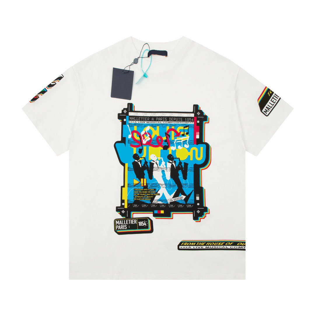 

Men' Plus Tees & Polos Round neck embroidered and printed polar style summer wear with street pure cotton 73f6h53wa