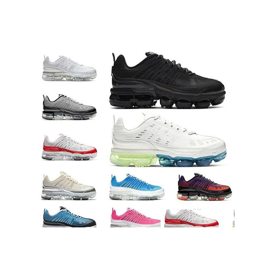 

Other Shoes Est 360 Mens Sneakers Knit Running Triple White Black Metallic Sier Gradient Upper Varsity Royal Womens Trainers Sports Dhgxp