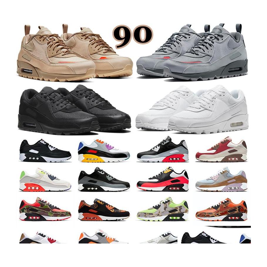 

Other Shoes Running Men Women Triple Black White Gum Bacon Be True Camo Green Infrared Supernova Light Bone Surplus Wolf Grey Unc Vo Dhq5W
