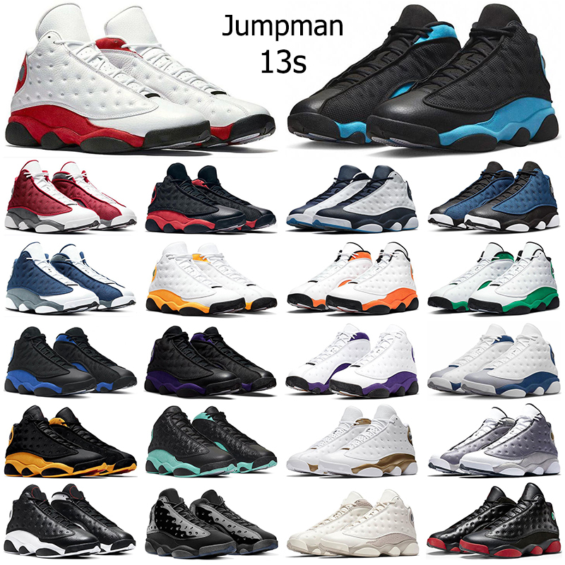 

13s Basketball Shoes Jumpman 13 University French Brave Blue Red Flint Del Sol Hyper Royal Court Purple Dirty Bred Starfish Mens Trainers Sports Sneakers, #2 36-47