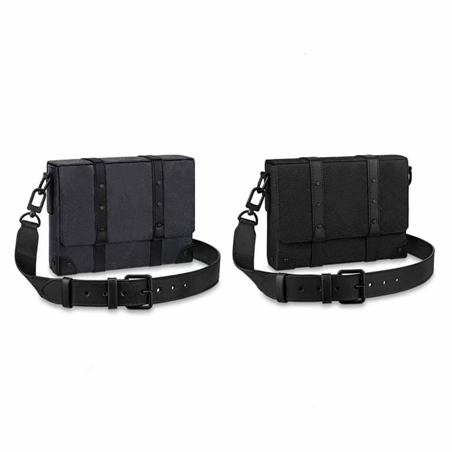 

Classic Women shoulder Bags mens Cute real leather luxurys designers Messenger bag men crossbody handbag size 24x18x5.5cm handbags280C, Black flower