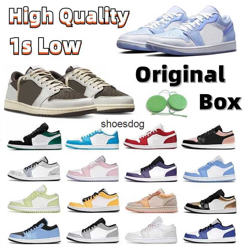 

Jumpman 1 1s Low Top Men Women Basketball Shoes Sneaker Reverse Dark Mocha Fragment White Wolf Grey Paint Drip Royal Bred Shadow Toe Mens, 36
