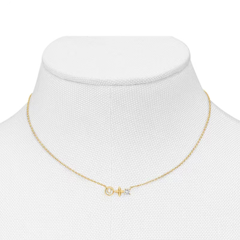 Designer Jewelry Fashion Bracelets Necklace Women Wristband Chain Letter Stainless steel Wedding Lovers Gift Bracelet-image-838360476