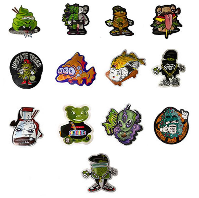 

Irregular unique shape bag 3.5g gorilla bagboyz 420 Special Die Cut shaped mylar bags cali packs UPSTATE TREES