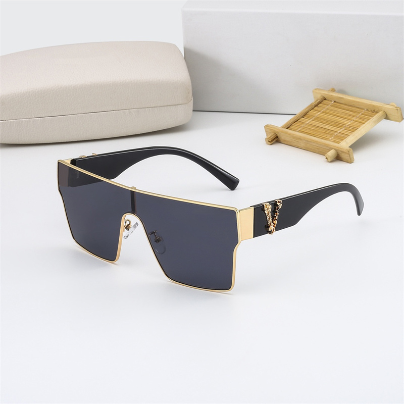 

Full Frame Sunglasses Classic Golden Letters Animals Sun Glasses Designers Fashion Casual Luxurys Brands Eyeglass For Summer Holiday