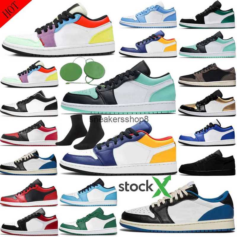 

Basketball Shoe Women Sneakers Banned Light Smoke Grey Royal Black Toe Crimson Shadow Court Purple White Tan Gum Designer 1 1S Low Fragment, # 24