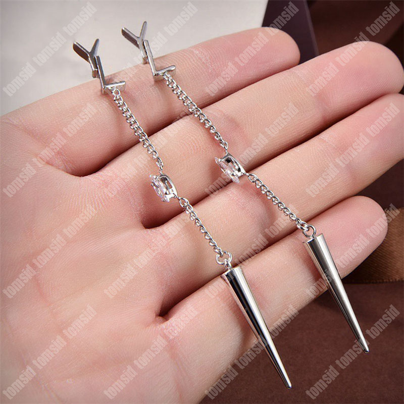 

Earrings For Women Silver Luxury Earrings Fashion Designer Jewelry Brand Letters Ear Rings Ladies Orecchini Jewellery Designer Earings