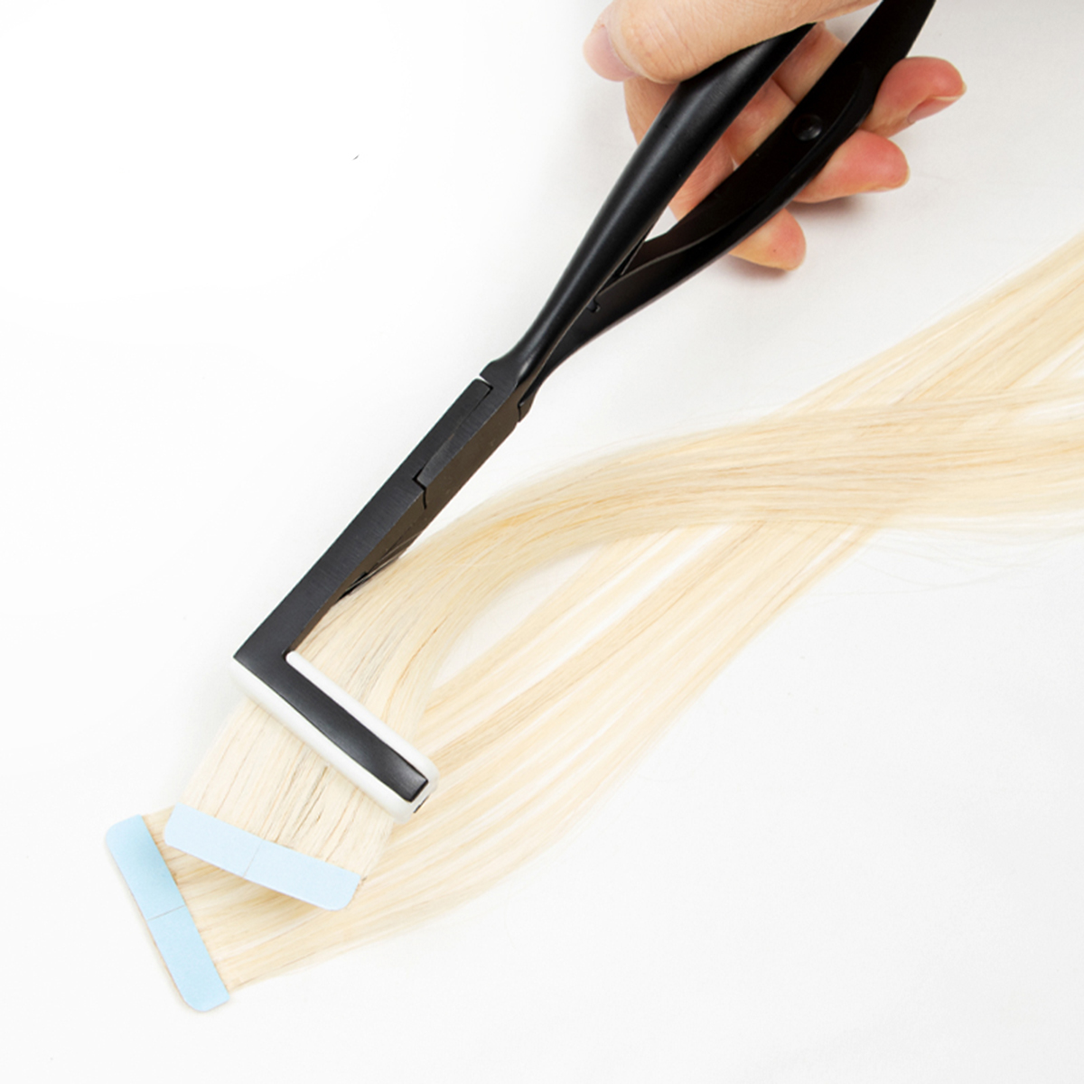 

hair tape Pliers Professional Pliers For Tape Extensions 4.5cm Deck Shape Stainless Steel Tape in Pliers Ergonomic Durable