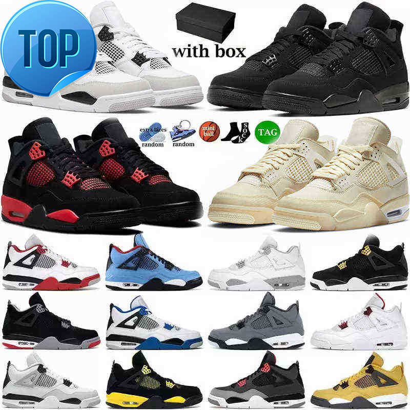 

topJumpman 4 4s Military Black basketball shoes men Red Thunder s 4 Sail Cat White Oreo Pure Money Infrared Metallic Purple Cool, 27