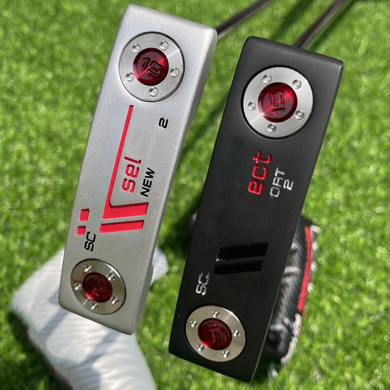

Golf club 2.0 putter one-line straight bar type silver black men's and women's right hand putter outdoor sports