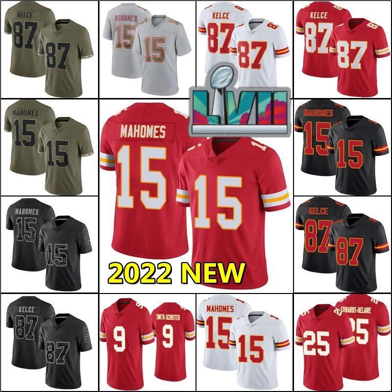 

15 Patrick Mahomes Jersey 87 Travis Kelce Kansases City JuJu Smith-Schuster Chiefes Clyde Edwards-Helaire Nick Bolton Creed Humphrey Jerick McKinnon Mecole Hardman, Women