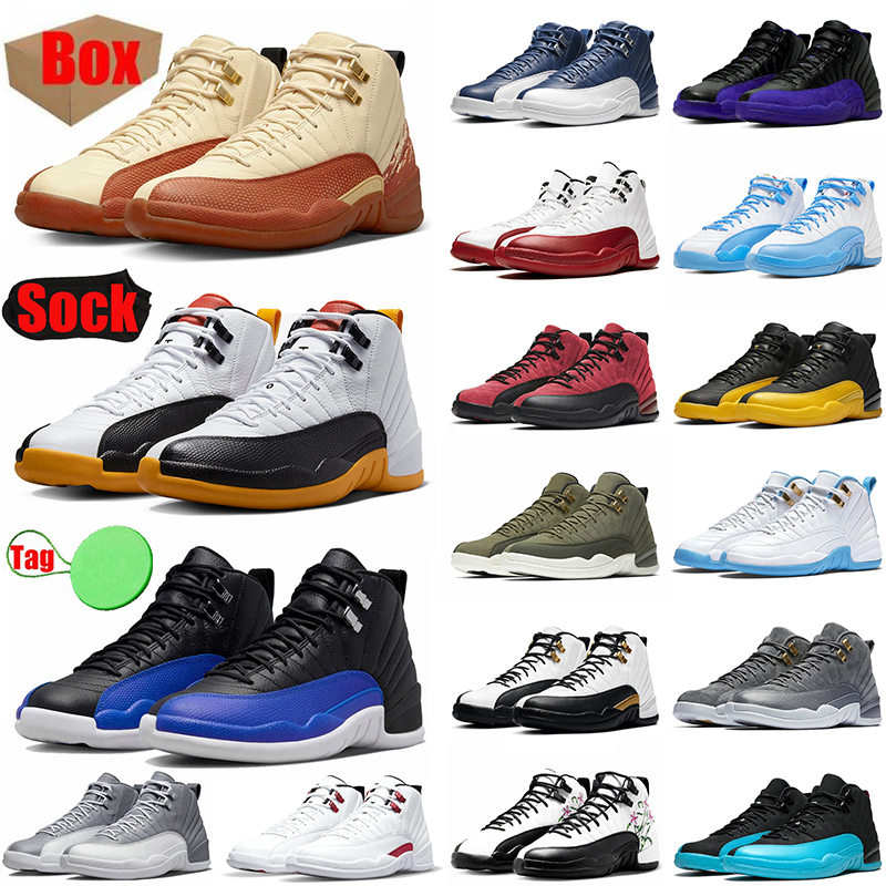 

With Box 12s Basketball Shoes Jumpman Jorden 12 A Ma Maniere Black Taxi Eastside Golf 25 Years in China Floral Hyper Royal Playoffs Stealth Mens Trainers Sneakers US 13, 21