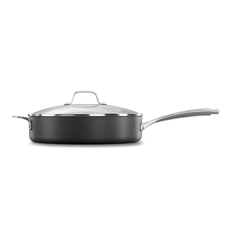 

Calphalon Classic AquaShield Nonstick Cookware 5-Quart Saute Pan with Lid