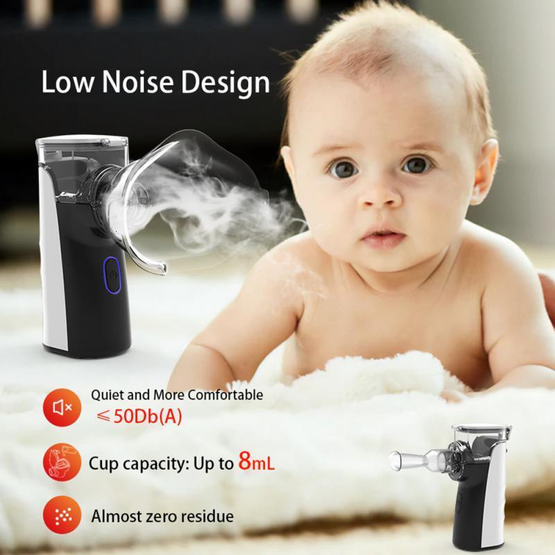 

Steamer N3 Home Inhaler Portable Silent Nebulizer Mini Handheld Inhalator For Kids Adult Atomizer Nebulizador Mesh Asthma 230131
