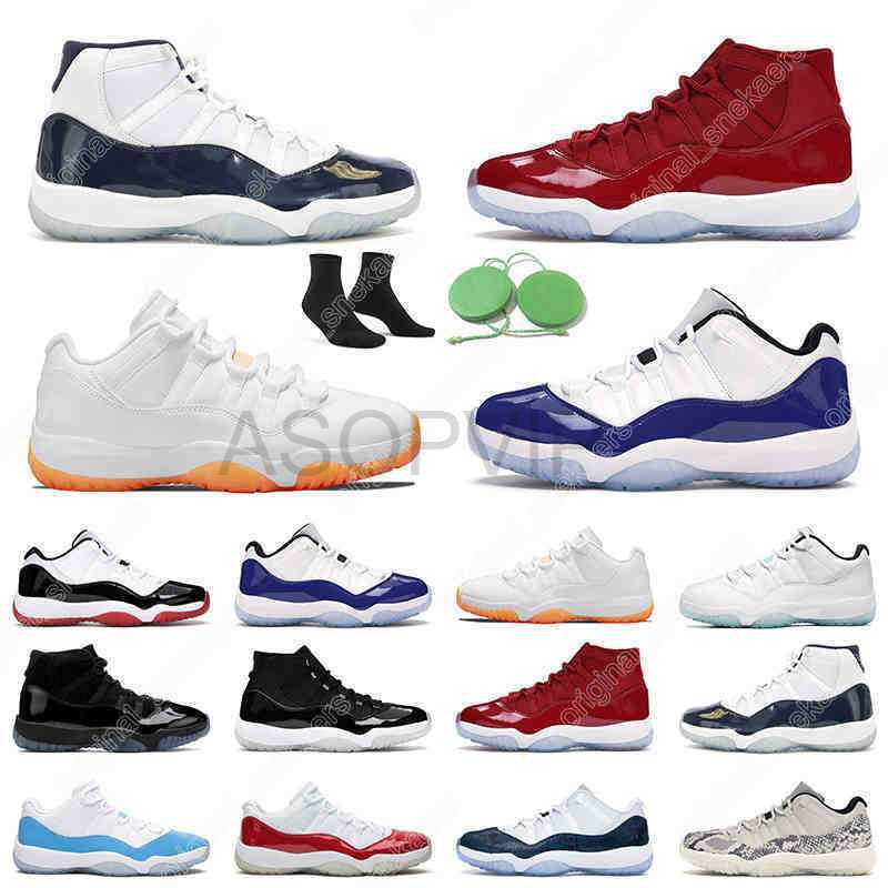 

7-13 11 men women Basketball Shoes 11s Legend Blue Concord 45 25th Anniversary outdoor sports sneaker 4LT3