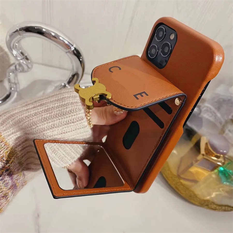 

Luxury Designer Phone Cases For Iphone 14 14pro 14plus 14promax Fashion Brand Phone Cover 12 11 13 Pro Promax X Xs Xsmax With Mirror, 1+mirror