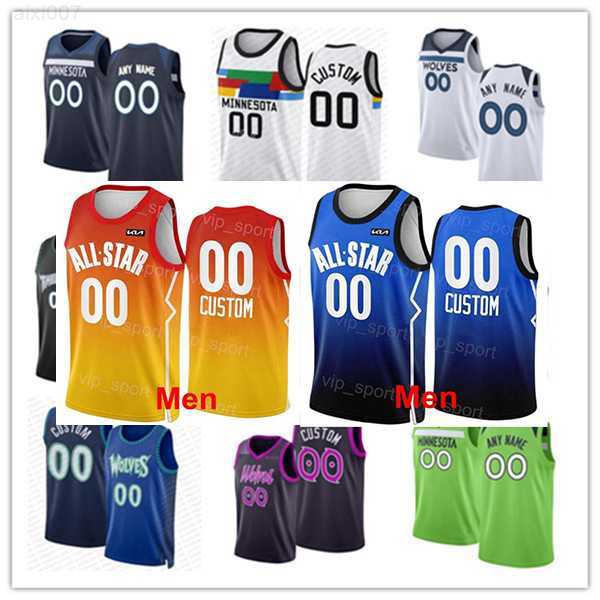 

2023 All-Star Men Women Youth Minnesota''Timberwolves''Custom Rudy 27 Gobert D'Angelo 0 Russell Karl-Anthony 32 Towns Anthony 1 Edwards 3 McDaniels Basketball Jersey, Colour