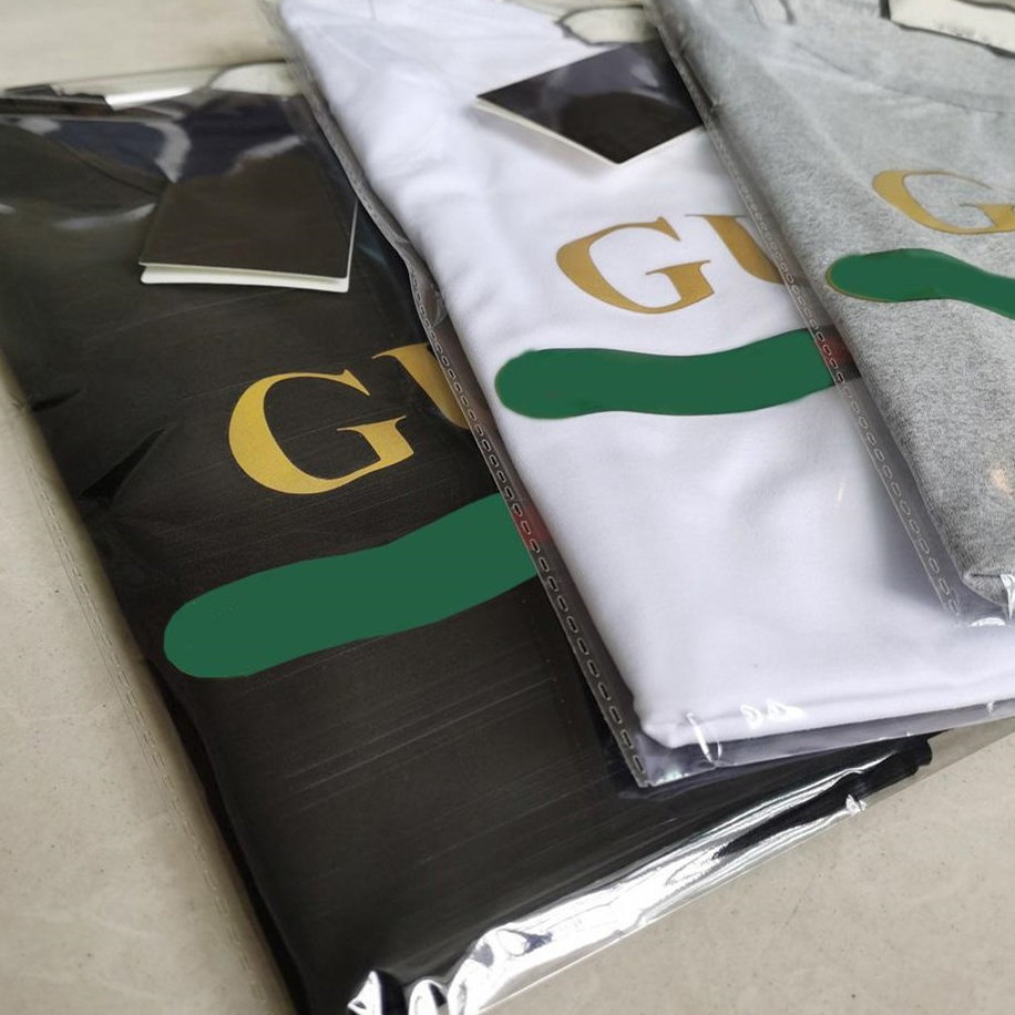 

European Mens Womans T shirt American Summer French Designer Wrinkle Shrinkage Wool Ball Cotton Print Decal Graphic Letters Fashion White Channel UCCI Tees, Customize