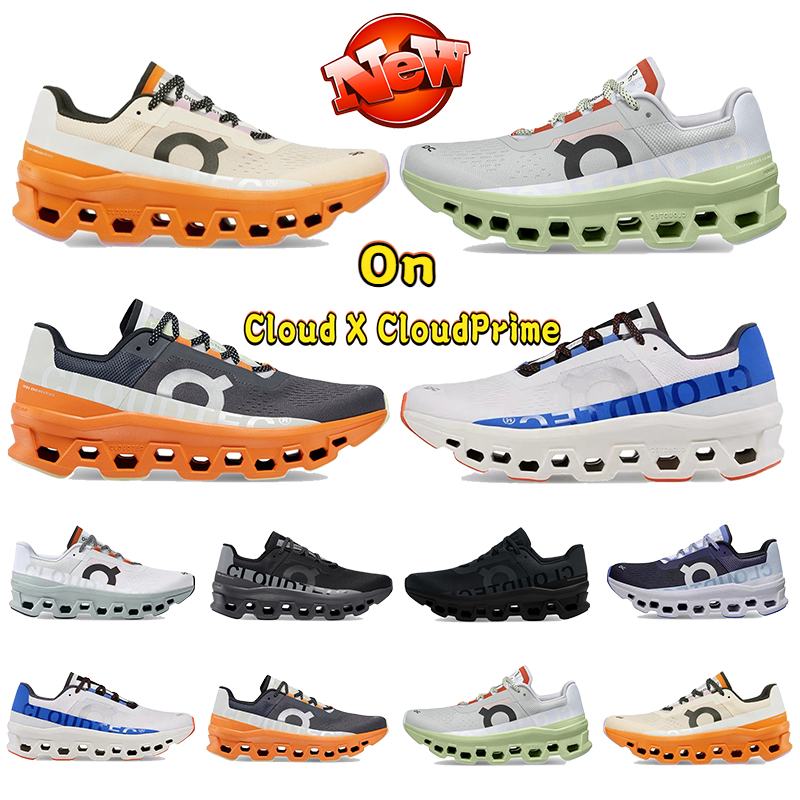 

Men On Running Shoes Cloud X CloudPrime Amber Ginger Ash Green Eclipse Turmeric Frost Cobalt White Violet Sport Sneakers Designer Women Cloudmonster Runner Shoe, 03 eclipse turmeric