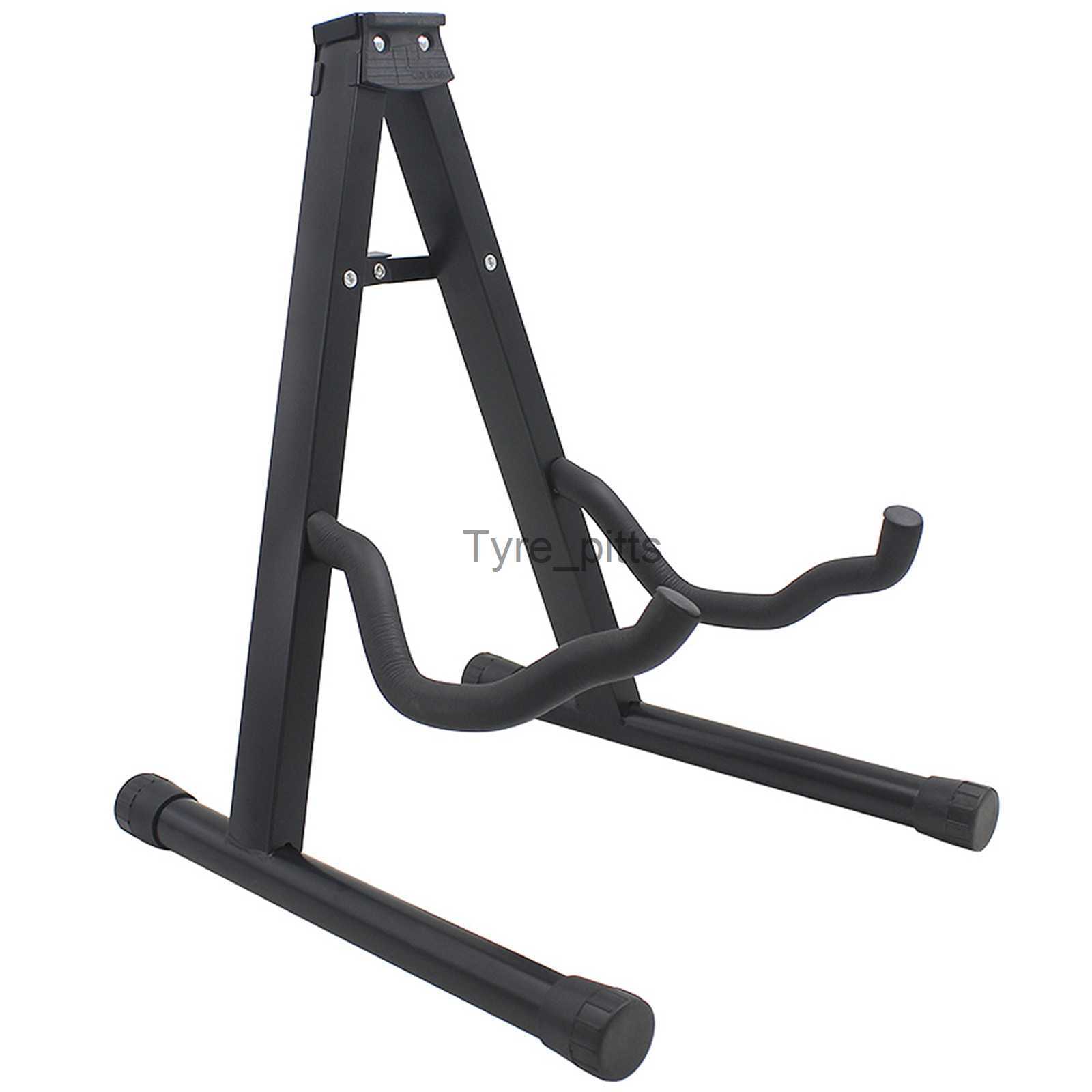 MP3/4 Docks Cradles Aluminum Alloy Folding Tripod Portable Guitar Stand String Instruments Holder for Guitar Bass Ukulele Violin Cello standing L-image-891025398