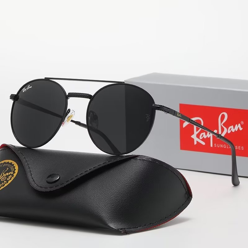 Hommes Classique Marque Rétro Raybans Femmes Lunettes De Soleil 2023 Designer De Luxe Lunettes Band Bans Metal Frame Designers Ray Lunettes De So