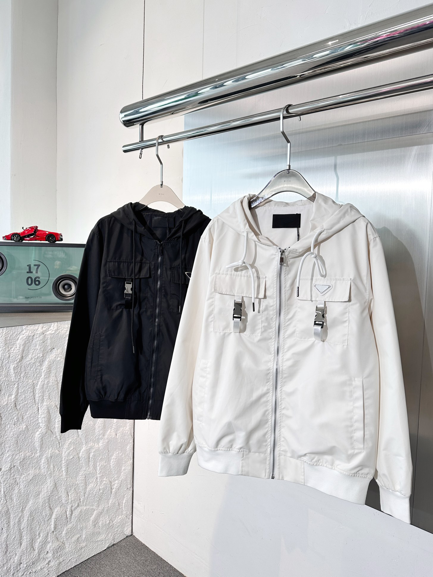 Printemps et automne nouvelle veste de créateur mode couture conception vestes à glissière décontractées logo classique veste pour hommes de haut