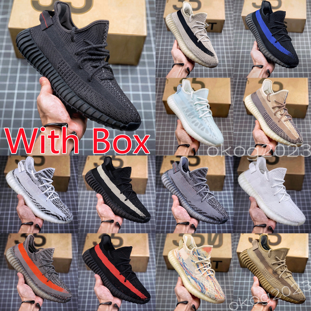 2023 V2 Static 3M Reflective&#039;&#039;yezzies&#039;&#039;350 Running Shoes Beluga 2.0 Sesame Butter Semi frozen Yellow Cream White Zebra yeezzy-image-890937418