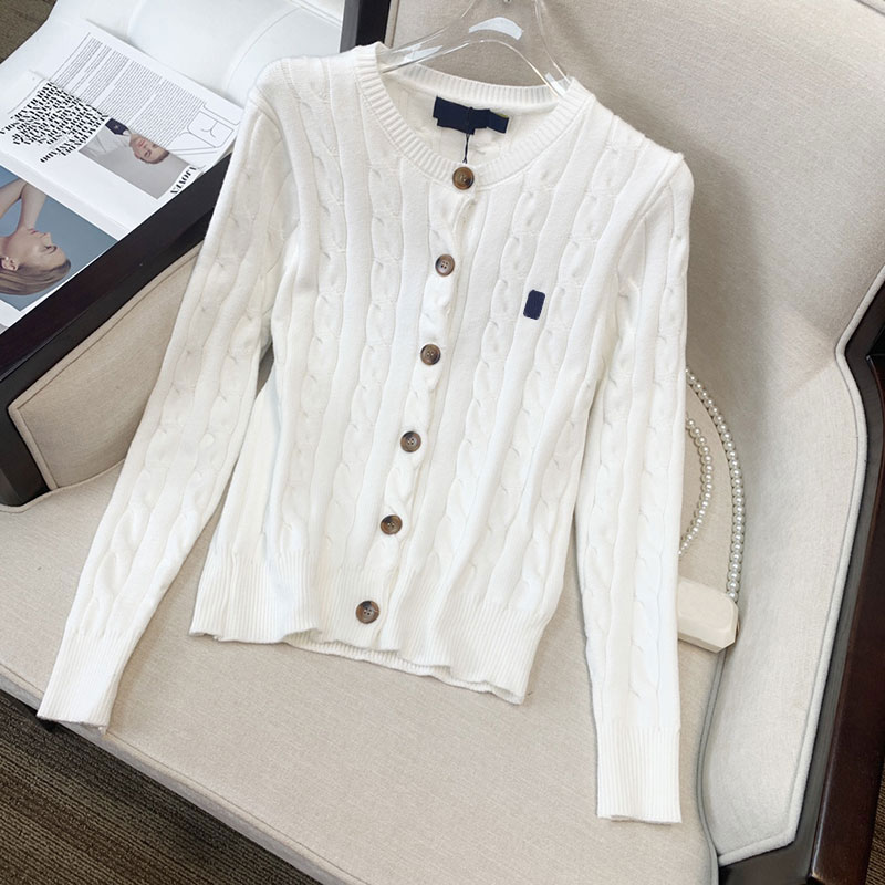 Womens Sweater Cardigan Hoodies Female Sweatshirt 23AW Classical Sweaters High Street Elements Sweaters 7 Style Ladies Hoodie Size S-L-image-891079131