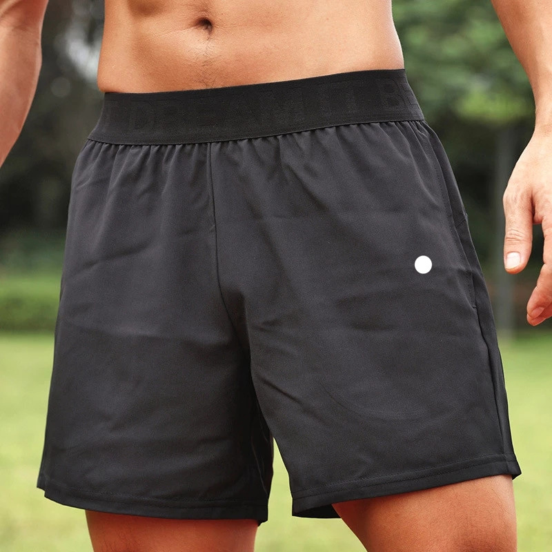 Ll hommes à mi-hauteur rapide sports secs short yoga respirant