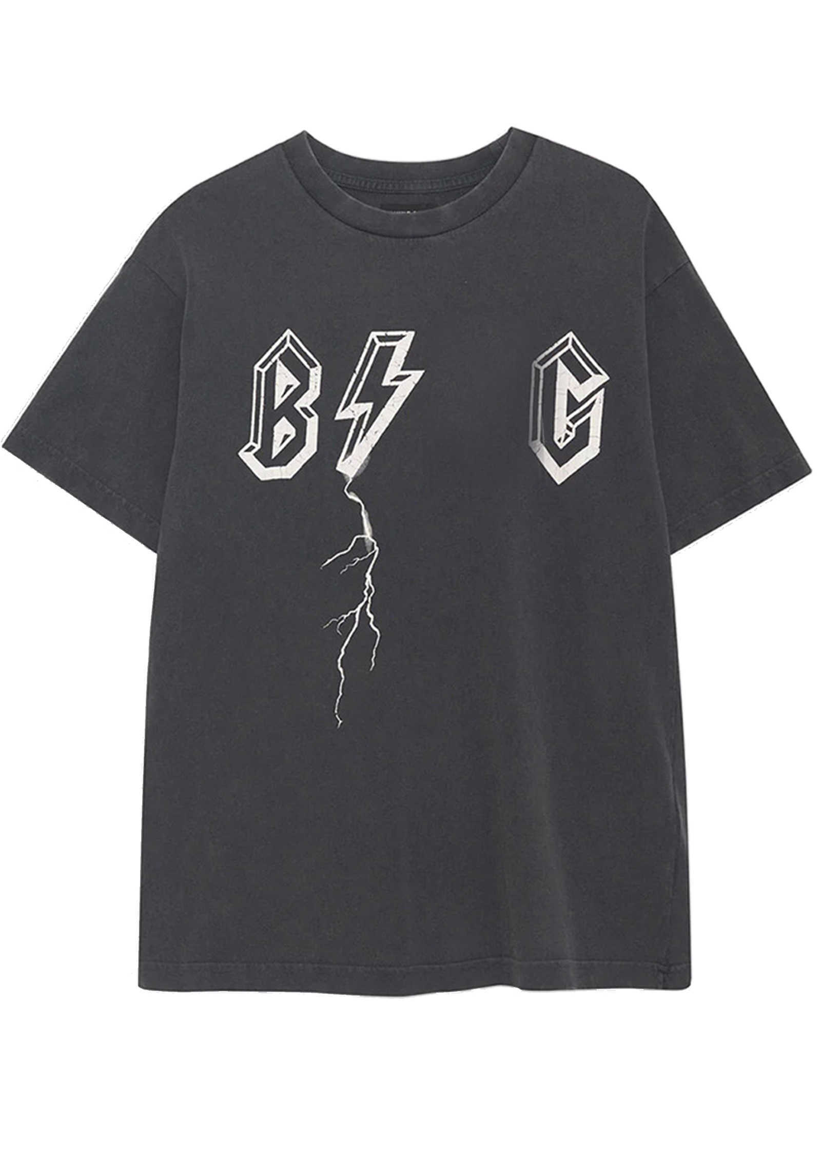 23SS Women Designer Tee Cotton tshirt New ANINES Round-neck Print Short-sleeved Tee New Letter BINGS lightning printing wash water stir Loose Cas-image-892692608
