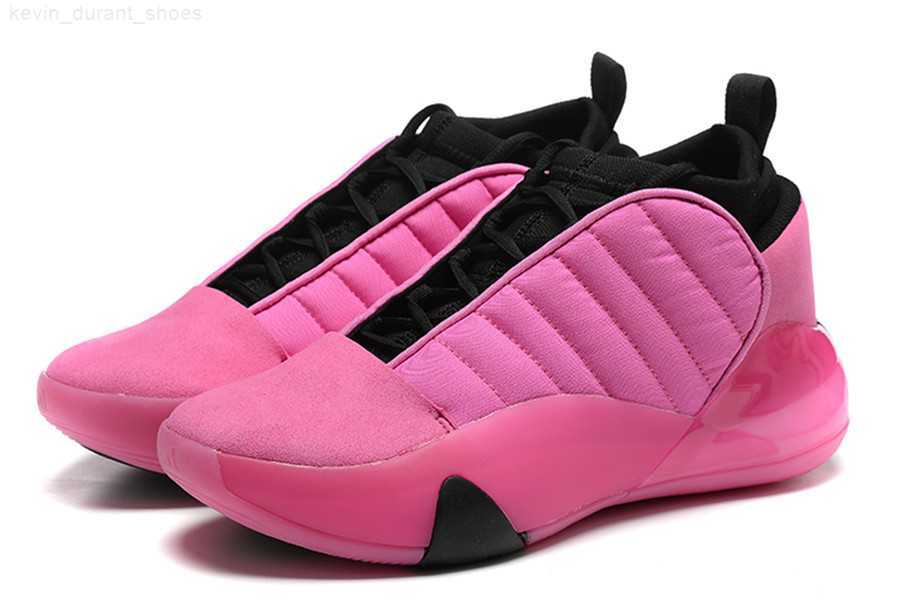 Harden Vol 7 Pink Herren-Basketballschuh zum Verkauf Top 7s Lila Schwarz Rot Weiß Store Sneakers Großhandel mit Boxgröße 40-46