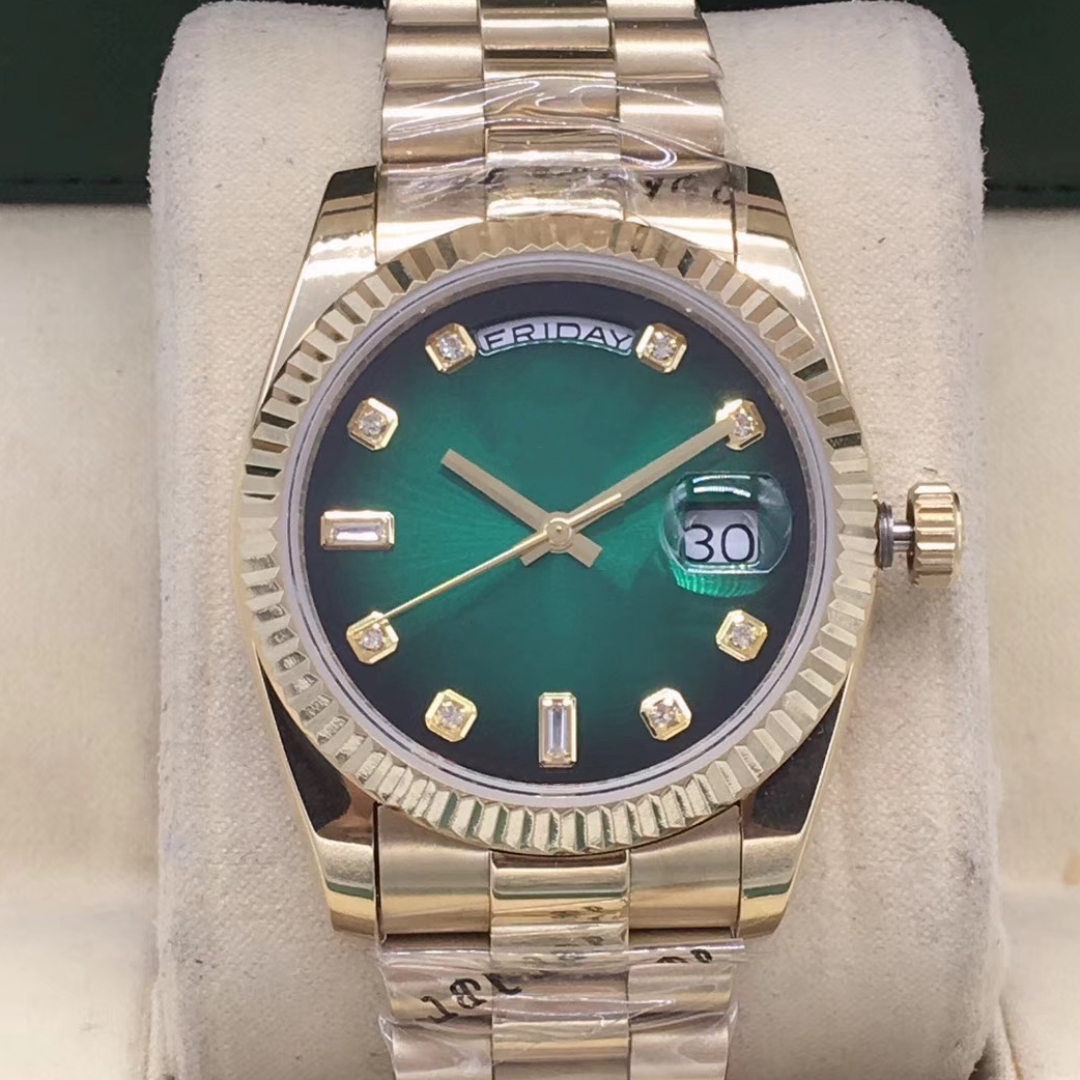 Watches high quality womens watch Automatic mechanical movement Dual Calendar Watch Size 36mm diamond watch Free shipping for Christmas gifts-image-926640547