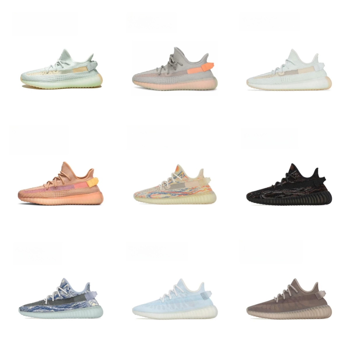 Run Away Onlinesneakers Casual Sneaker 'Yeezzy'Yezzies'350' Clay Mxoat Mx Rock Blue Monoice Mono Mist Cinder Monoclay Cmpct Slat