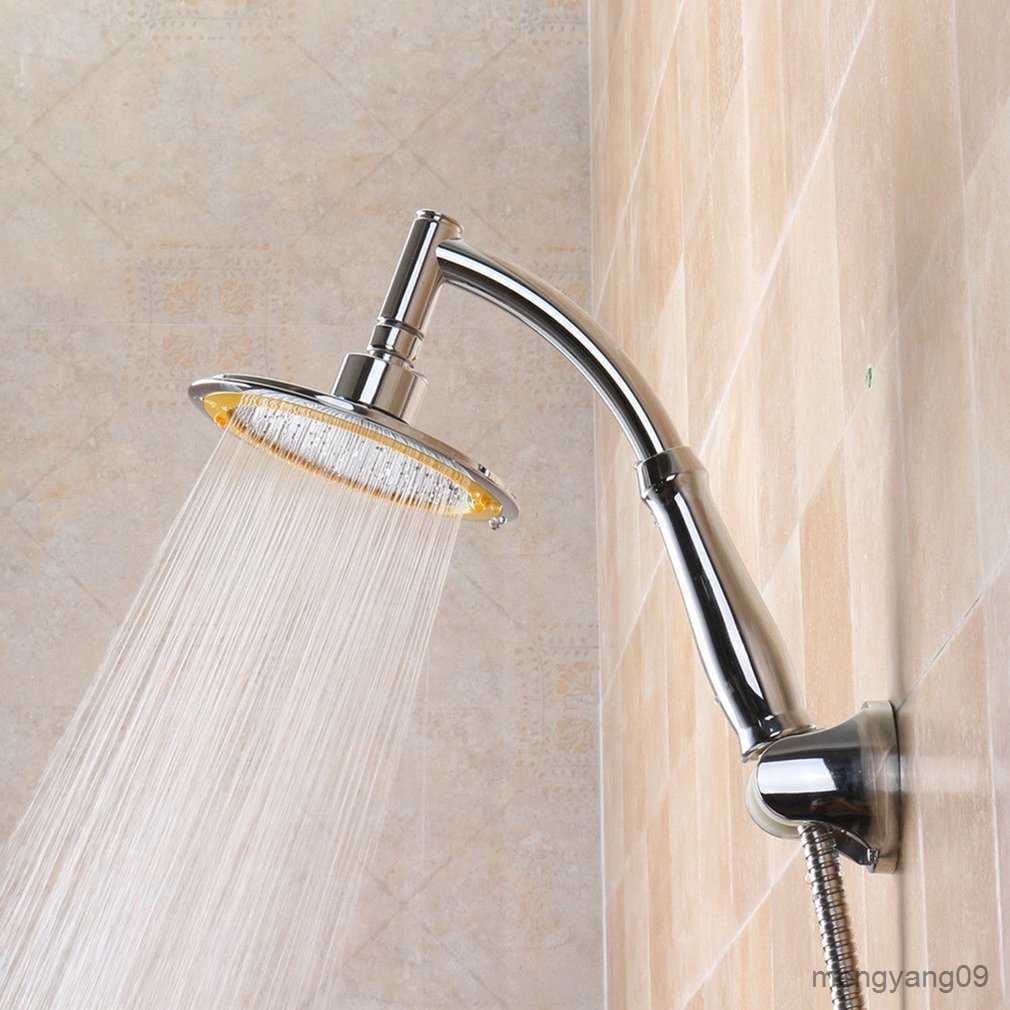Bathroom Shower Heads Round Rainfall Sprayer Top Bathroom Shower Head Adjustable DetachableHigh Pressure Bathroom Rainfall Shower SPA Shower Head-image-891766087
