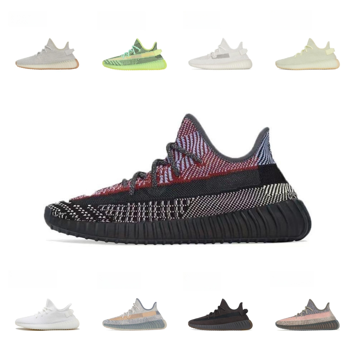 Out Of Office Youth Designers Sneakers 'Yeezzy'Yezzies'350'Bone Butter Triple White Sesame Israfi Cinder Ash Stone Onyx Light Ze