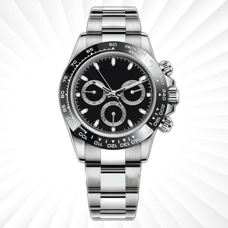 Mens Automatic watch Sapphire glass waterproof lens 40mm steel sky blue dial oyster bracelet Montreux luxury super luminous sports watches-image-892081808