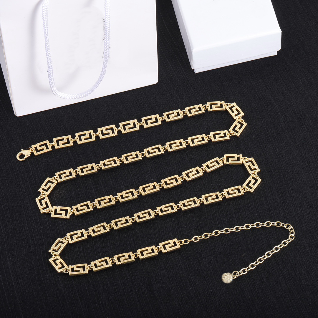 2023 Women Chains Belts Fashion Designers Belt Luxury Waist Chain Womens Metal Dress Accessories Waistband Girdle Belts Bags-image-892083224