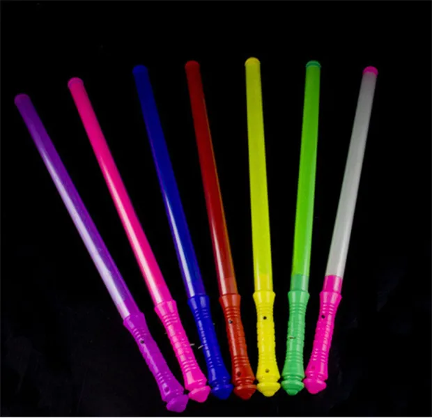 Party Decoration 48CM Glow Stick Led Rave Concert Lights Accessories Neon Sticks Toys In The Dark Cheer JL1229