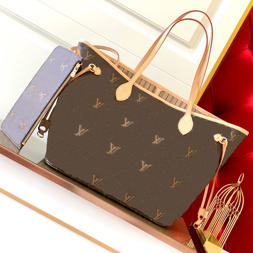 designer tote Luxury Ladies TOTE Shoulder Messenger Bag Floral Leather Composite Maternal and Baby Ladies Large Capacity Wallet