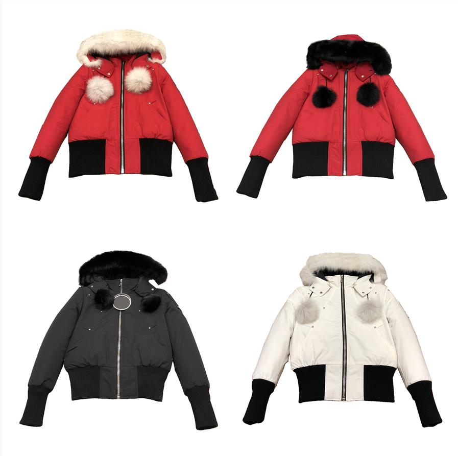 Womens down jacket Parka Keep warm and windproof white duck Outerwear Coats Thicken to resist the cold Winter coat Plush collar down jackets for wom