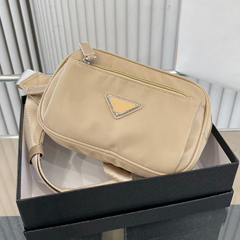 Noir Nylon et Cuir Ceinture Sacs Mode Taille Sac Pour Hommes Femmes Sportif Bandoulière Banane Casual Cross Body Purse Fanny Pack