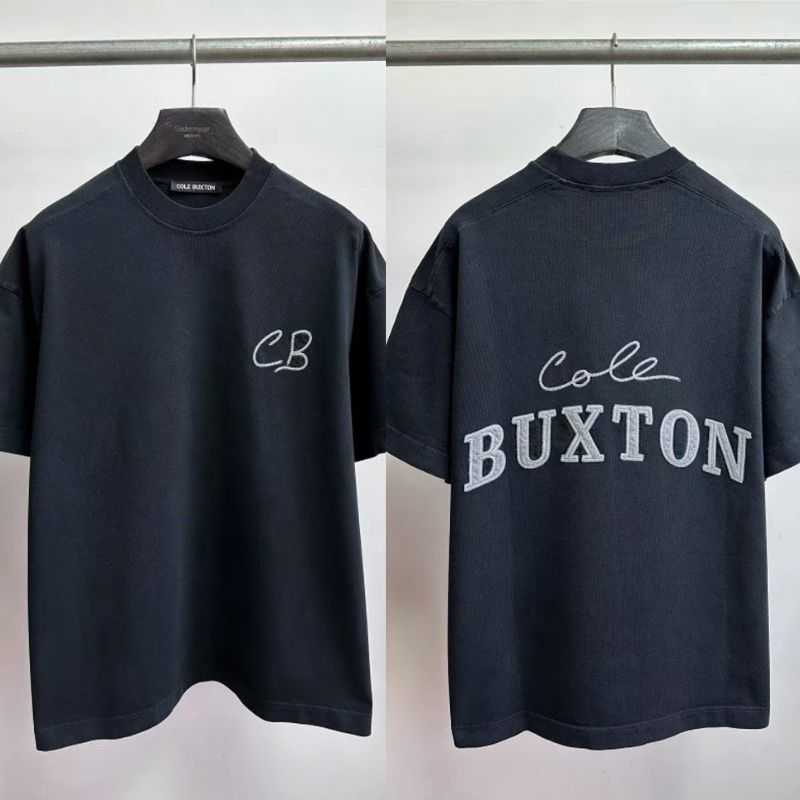 CB Shirts Mens Summer Casual Y2k Graphic Tshirts Letter Slogan Pattern Embroidered Cole Bucton Short Slved Oversized Men Women Gothic T Shirt 338