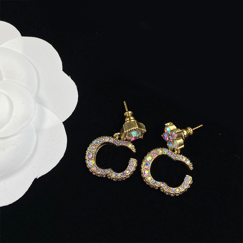 Earring Luxury Women Studs Fashion Heart Love Stud Couple Gifts Designer Jewelry Engagement Earrings-image-892849288