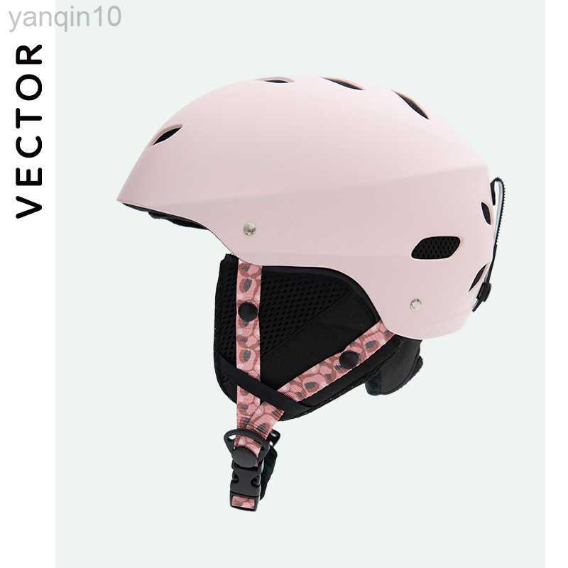 Ski Helmets VECTOR Man Women Snowboard Snowmobile Ski Helmet CE Certification Adult Windproof Skating Skateboard Snow Sports Cycling Helmets HKD2-image-893029053