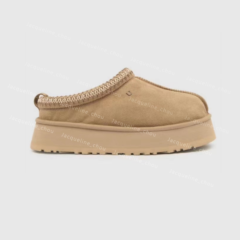 Designer Snow Boots Tazz Slippers Mustrad Seed Australia Ultra Mini Boot Platform Real Leather Wool Woman Winter Booties Fluffy Botas Shoes Size3-image-894427831